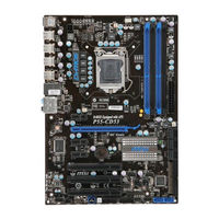 MSI P55-SD50 Series Manual