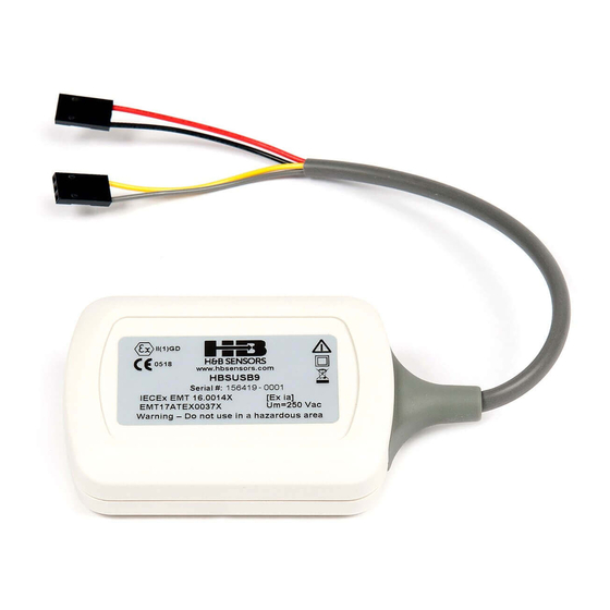 H&B HBSUSB9 User Manual