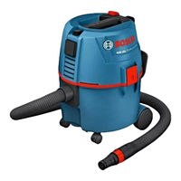 Bosch GAS 15 L Professional Original Instructions Manual