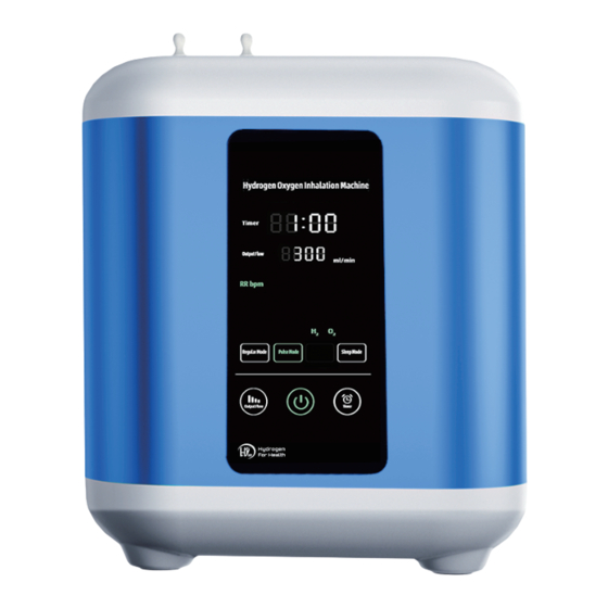 Hydrogen For Health HX900 Instruction Manual
