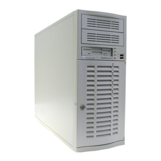 Supero SuperWorkstation 5033C-T User Manual