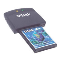 D-Link DCF-650W - Air Wireless CompactFlash Cf 802.11B 11MBPS User Manual
