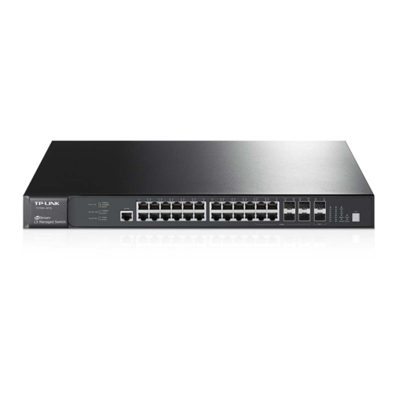 TP-Link T3700G-28TQ Installation Manual