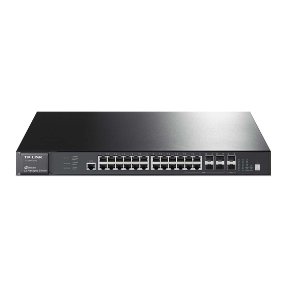 TP-Link T3700G-28TQ Cli Reference Manual