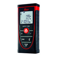 Leica DISTO E7300 Manual