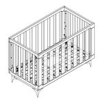Evolur Ultramodern Crib Assembly Instructions Manual