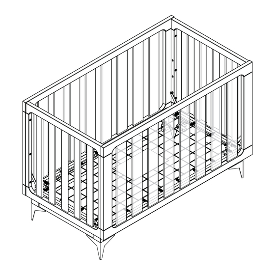Evolur Ultramodern Crib Assembly Instructions Manual