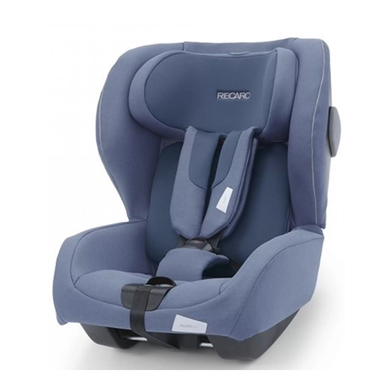 RECARO KIO User Manual
