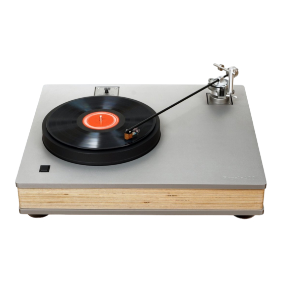 Well Tempered Lab Royale 400 Instruction Manual