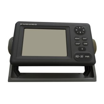 Furuno RD-30 Operator's Manual