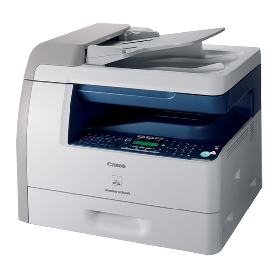 Canon imageCLASS MF6540 Reference Manual
