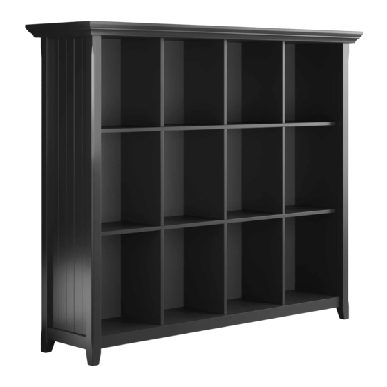 SIMPLIHOME brooklyn+max WyndenHall AXCACA22-BL Manual