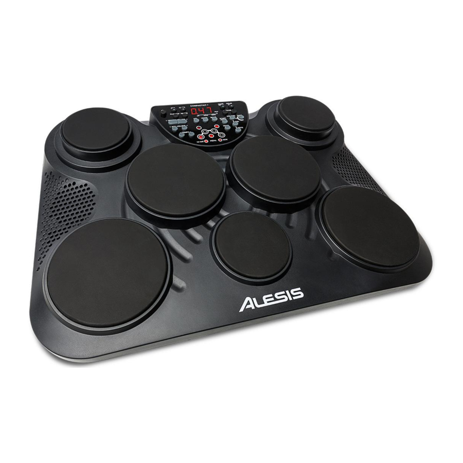 Alesis CompactKit 7 - Multipad Manual