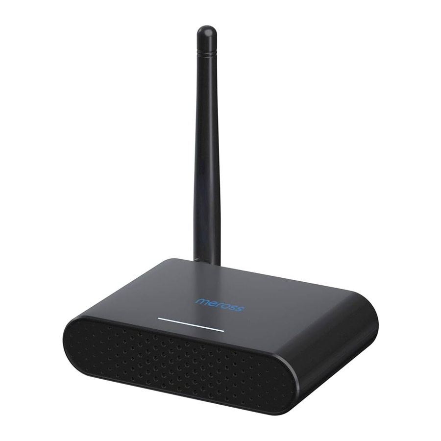 Meross MSG200 - Smart Garage Door Opener Manual