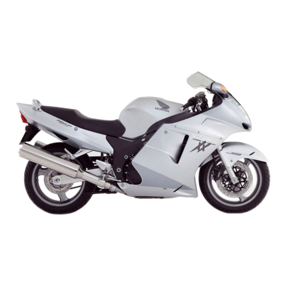 Honda 2006 CBR1100XX Owner's Manual