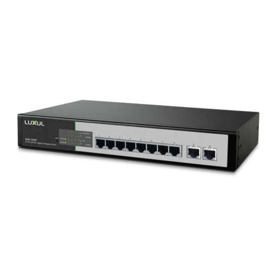 Luxul XMS-1010P Quick Install Manual