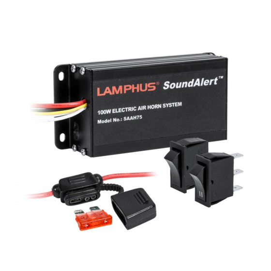 Lamphus SoundAlert SAAH75 Manual
