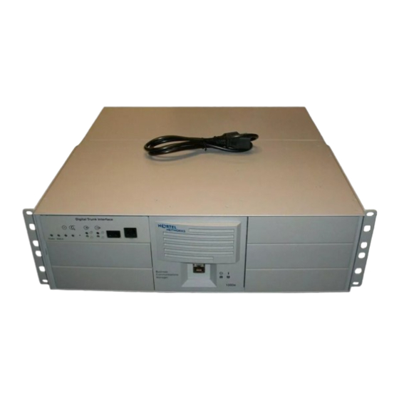 Nortel 1000E Upgrade