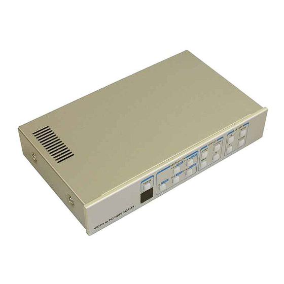 Converters.TV 499 Operation Manual
