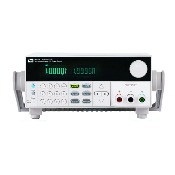 ITech IT6900 Series Programming Manual