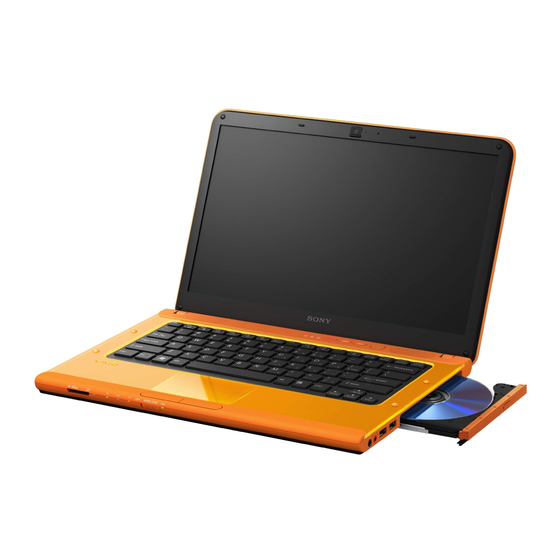 Sony VPCCA1S1E/D User Manual