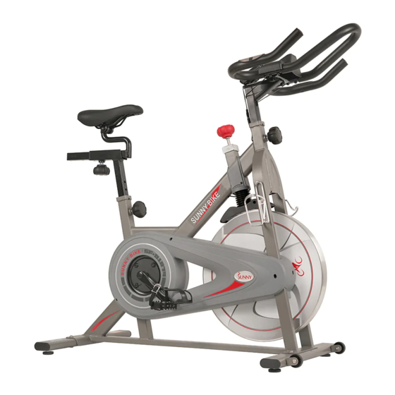 Sunny Health & Fitness SYNERGY SF-B1879 User Manual