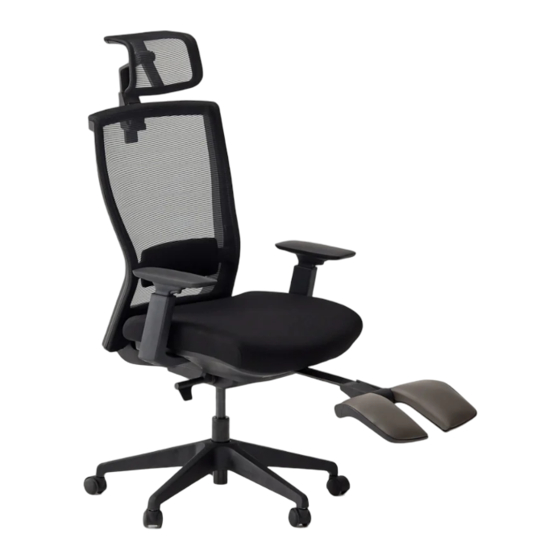 Autonomous smart office ErgoChair Core Assembly Instructions Manual