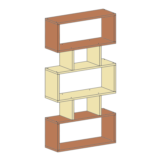 Leroy Merlin LONA WALL SHELF Assembly Manual