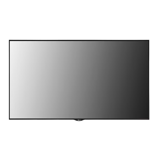 LG 49XS4J Installation Manual