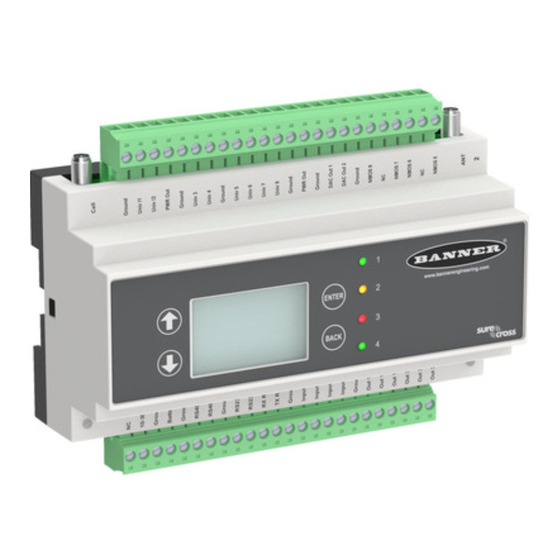 Banner DXM150-Bx Instruction Manual