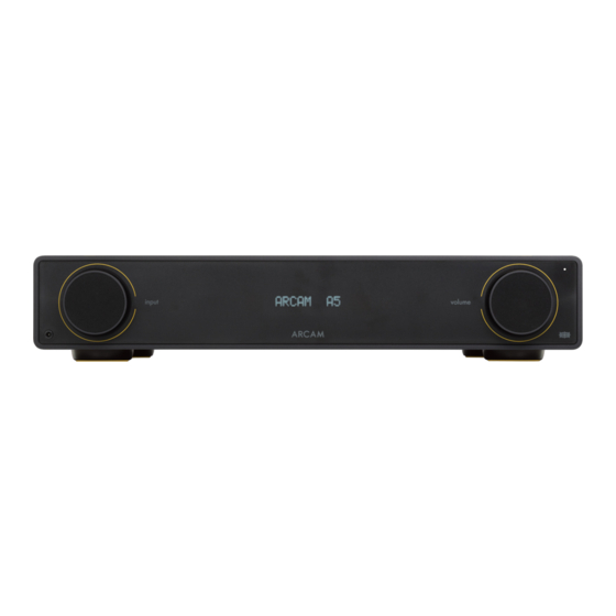 Arcam A25 Owner's Manual