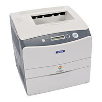 Epson C1100N - AcuLaser Color Laser Printer Instruction Manual