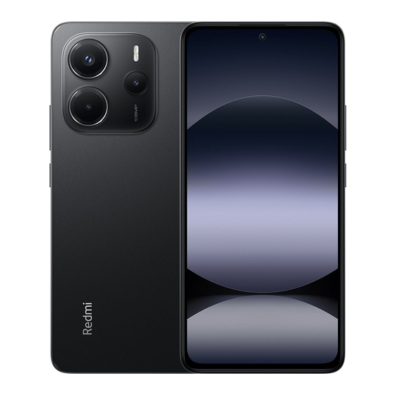 Xiaomi mi Redmi Note 14 Manuals