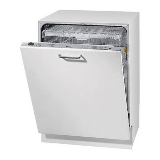 Miele G 2570 Operating Instructions Manual