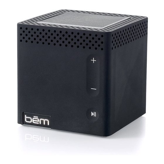 bem wireless mobile speaker User Manual