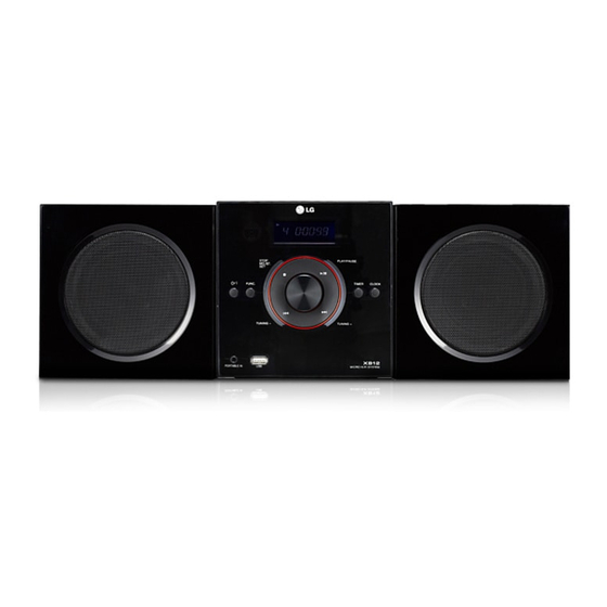 LG XB12 Service Manual