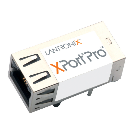 Lantronix XPort Pro Command Reference Manual
