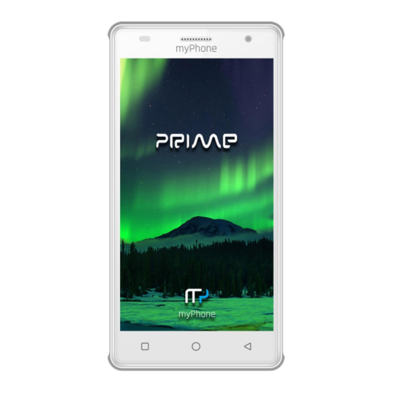 myPhone PRIME Operating Instructions Manual
