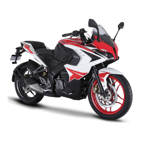 Bajaj Auto Pulsar RS 200 Owner's Manual