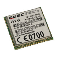 Quectel M10 Hardware Design