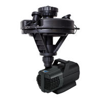 Oase Floating Fountain with Lights 1/2 HP Operating Instructions Manual