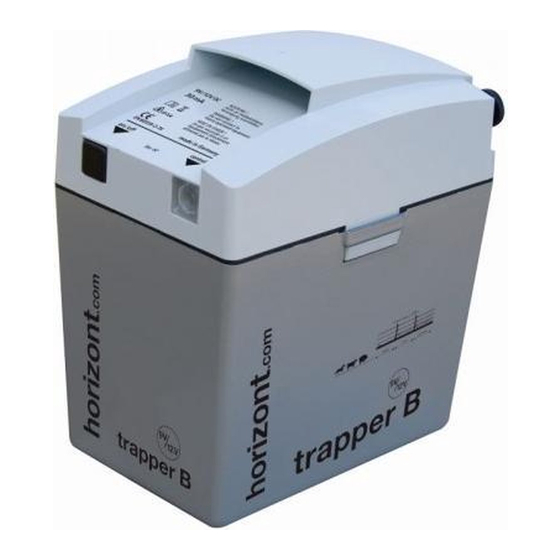 Horizont trapper B Instruction Manual