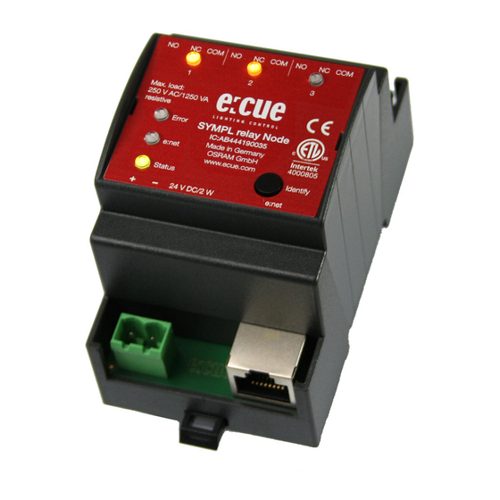 Osram e:cue SYMPL Switch Setup Manual