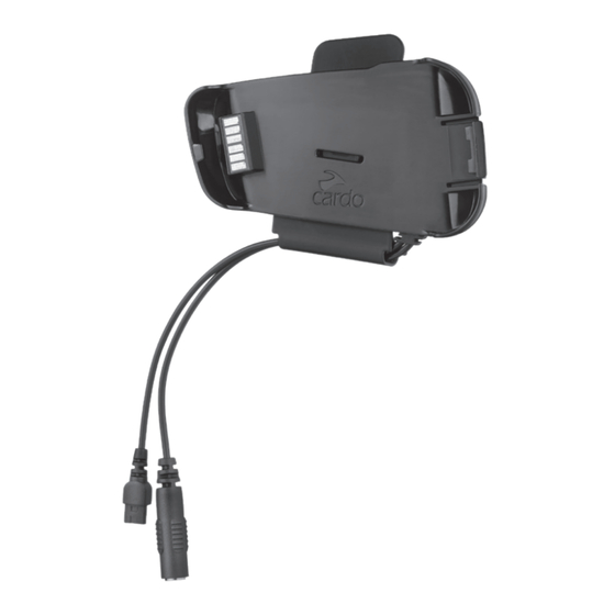 Cardo Systems PACKTALK black Installation Manual
