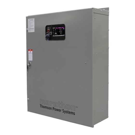 Thomson Power Systems TS 870 ATS Manuals