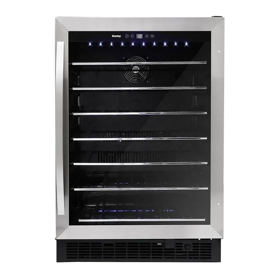 Danby DWC057A1BSS - 60 Bottle Built-in Wine Cooler Manual