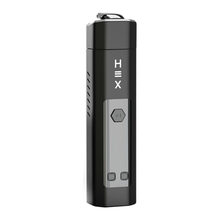 Nectar Hex - Vaporizer Manual