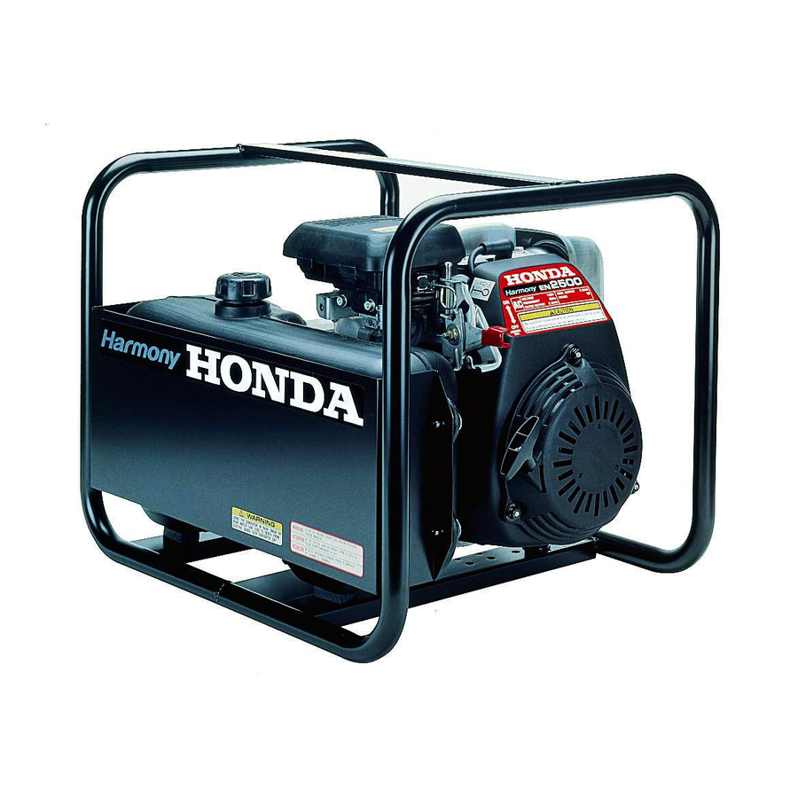 Honda EN2000 Manuals