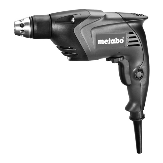 Metabo SE 4000 Operating Instructions Manual