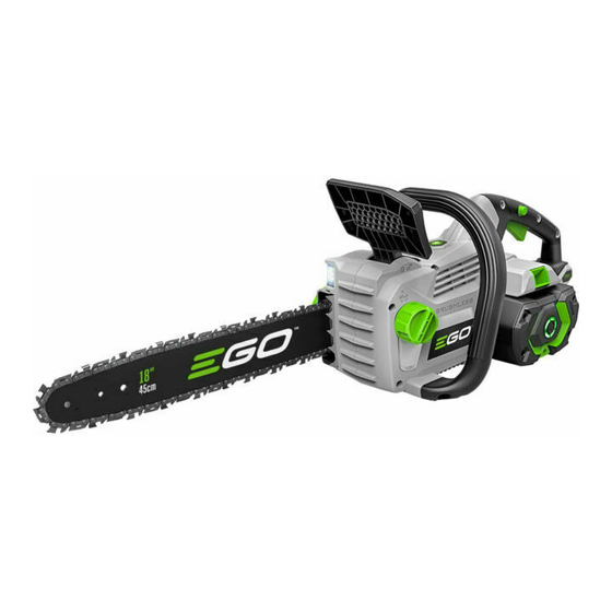 EGO Power+ CS1800 Operator's Manual